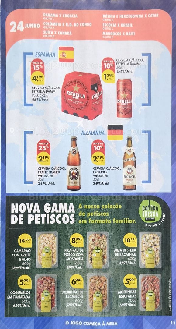 Antevisão Folheto PINGO DOCE Especial Mundial Promoções de 9 a 29 julho